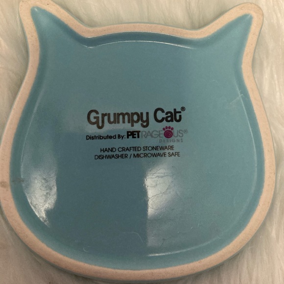 🔵Grumpy Kitty bowl - Picture 2 of 3